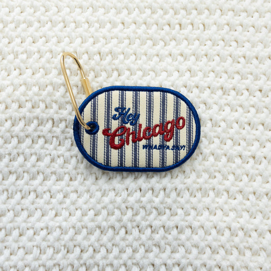 Chicago Bag Tag Keychain