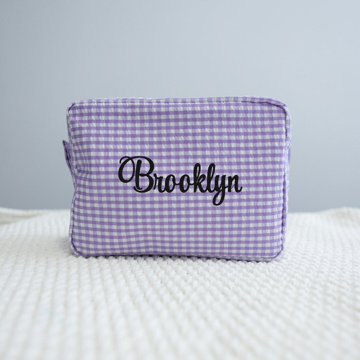 Custom Gingham Pouch