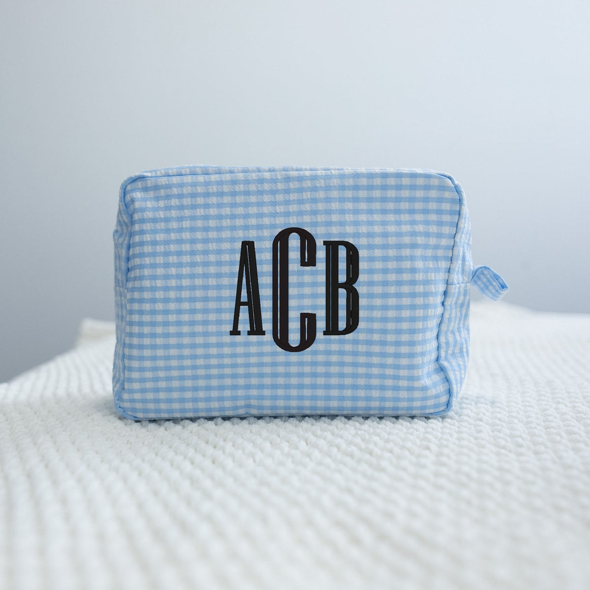 Custom Gingham Pouch